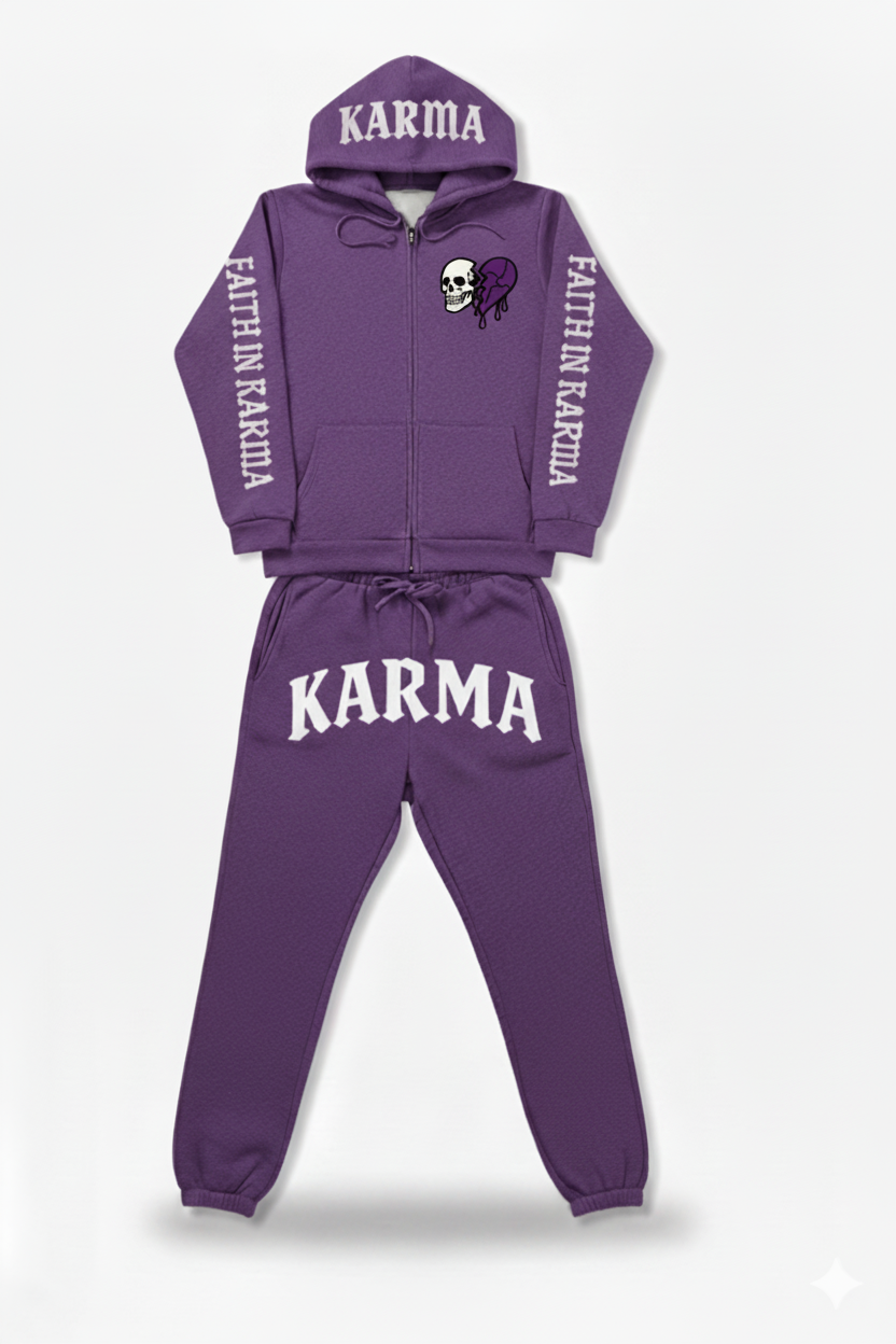 Faith In Karma Logo Tracksuit