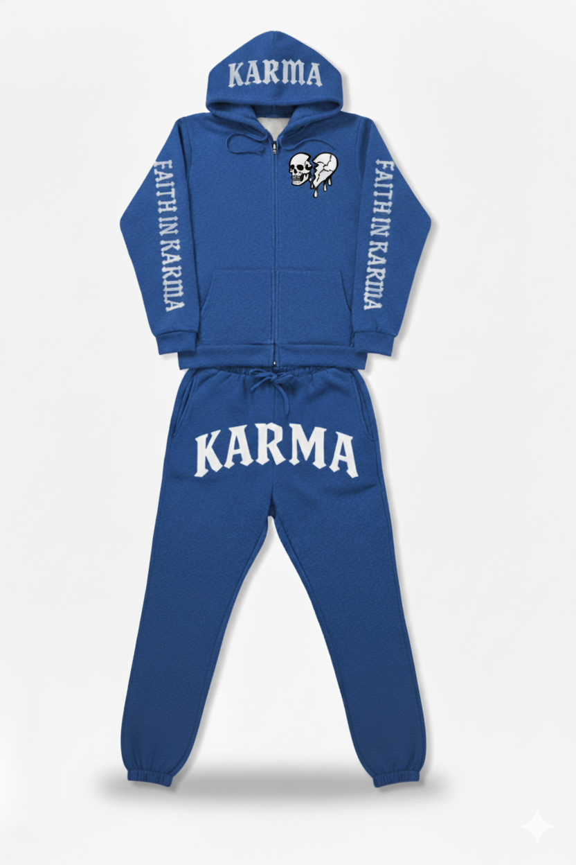 Faith In Karma Logo Tracksuit