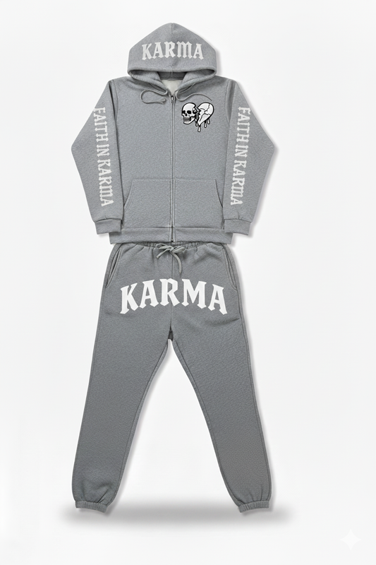 Faith In Karma Logo Tracksuit